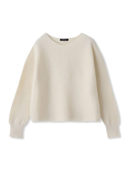 ホールガーメントガーターニット≪洗える≫