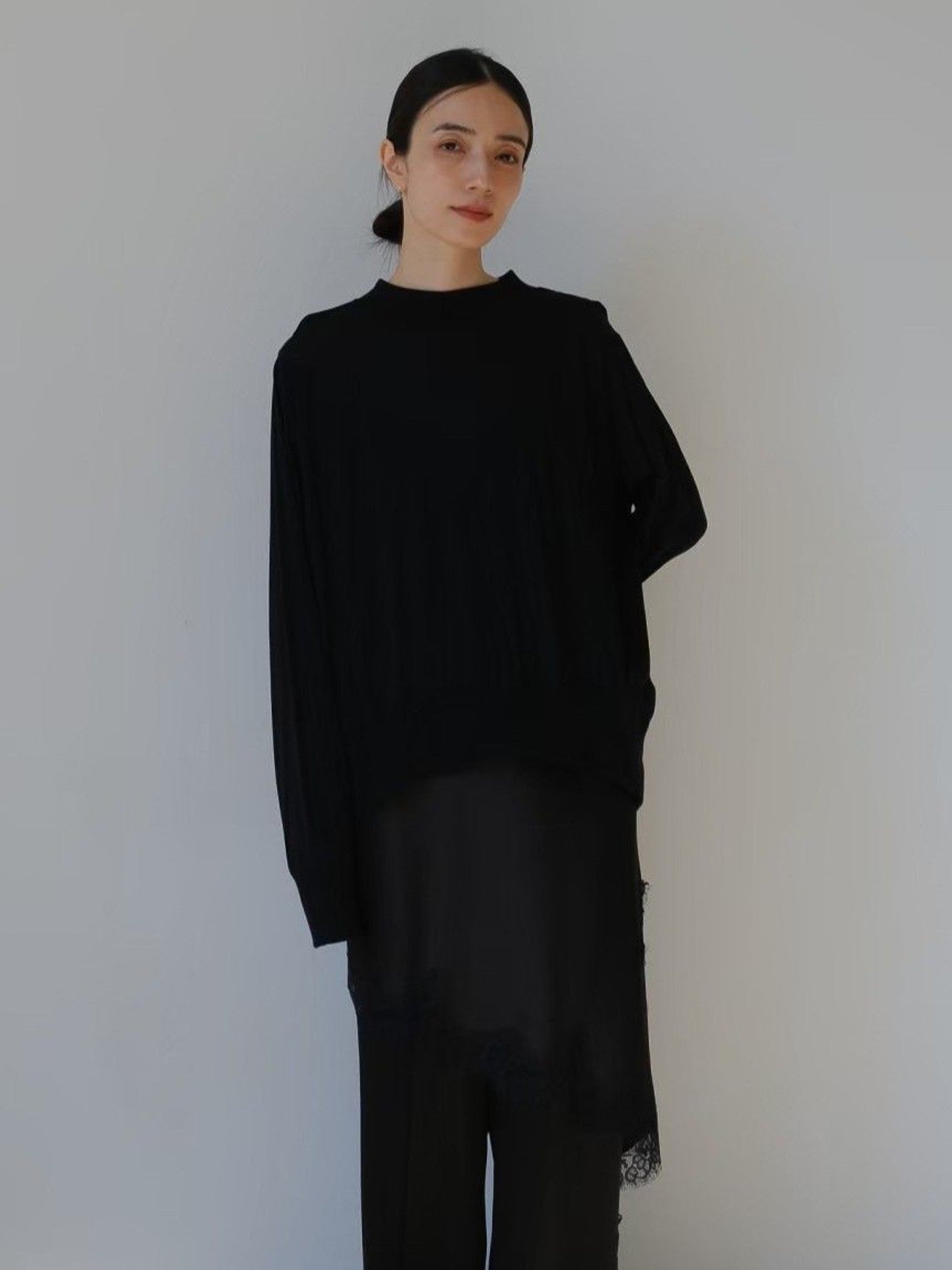 soft gather tops 【日本製】