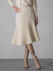 ループツイードスカート