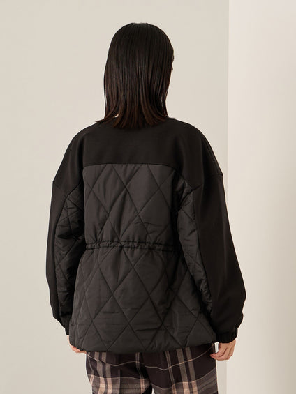 ダイヤキルティングダンボールブルゾン