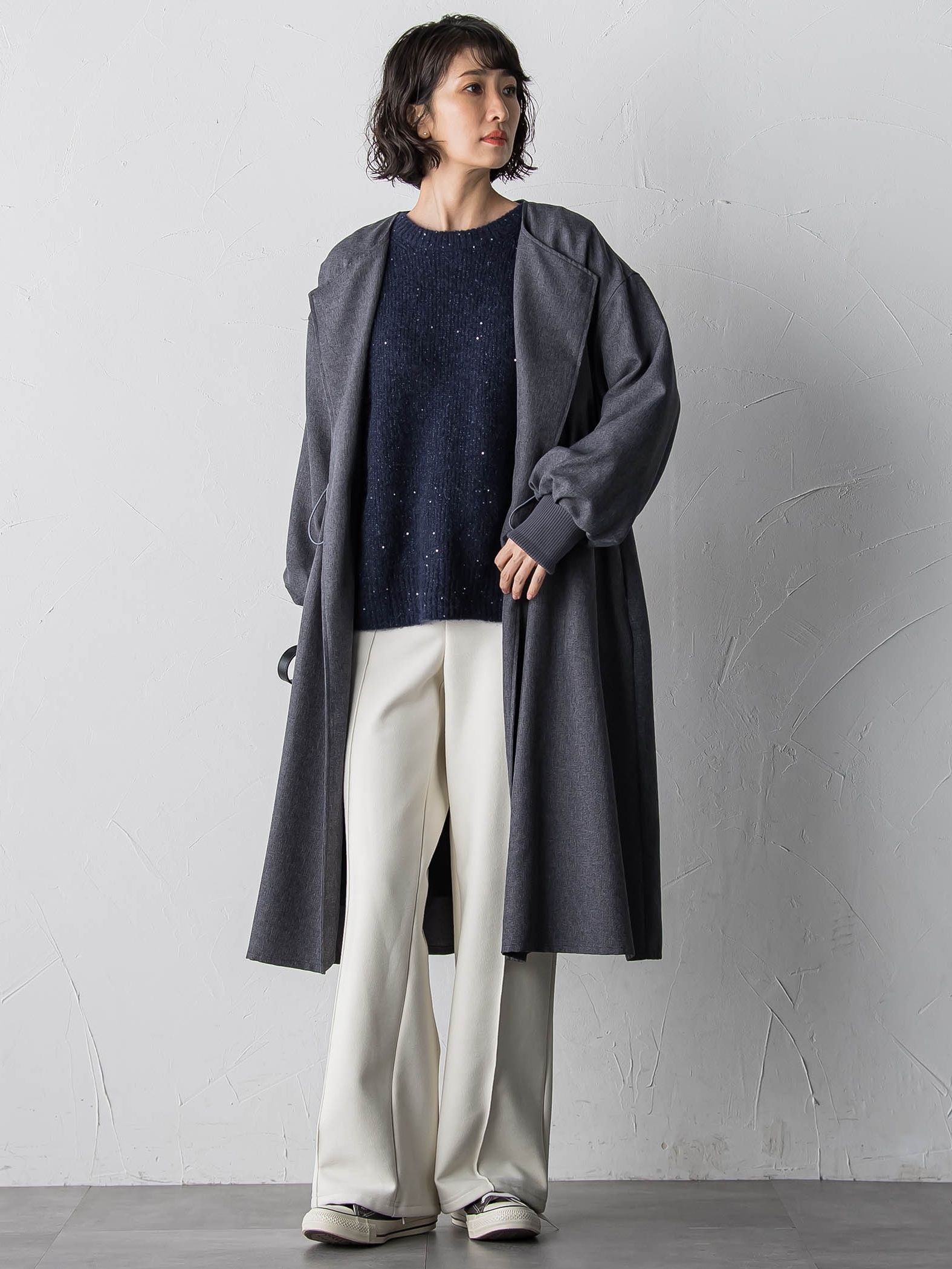 【WEB限定/新色追加】”まるで毛布”とろける裏起毛ワイドパンツ