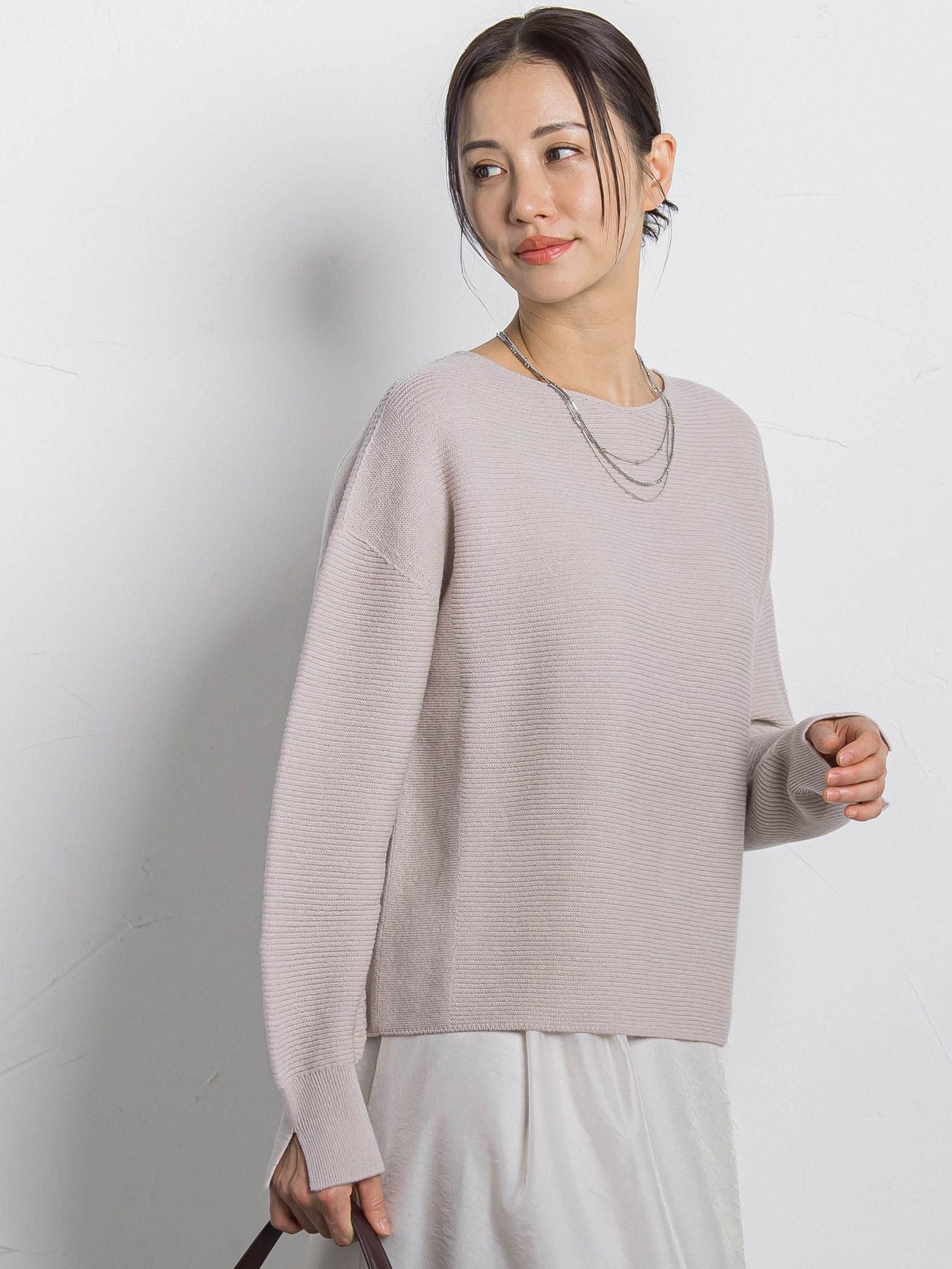 ホールガーメントガーターニット≪WEB限定11号/洗える≫