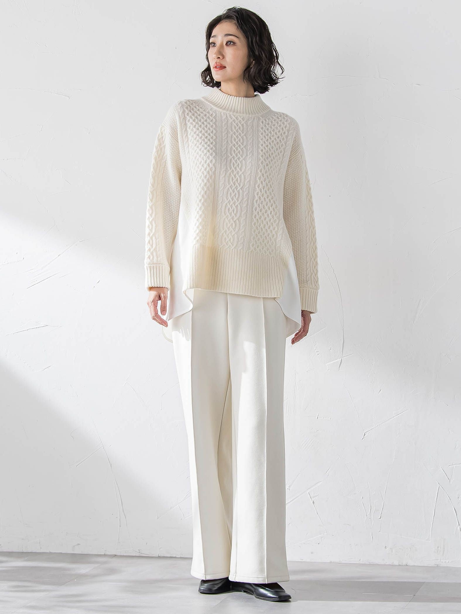 ハミルトンケーブル切り替えニット