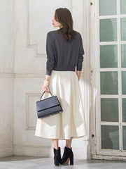 ボタニカルモチーフ刺繍カーディガン