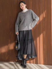 FOX/CASHMEREニット≪手洗い可能≫