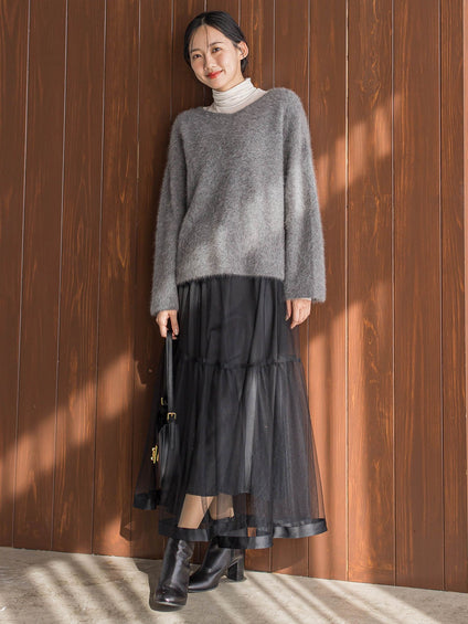 FOX/CASHMEREニット≪手洗い可能≫