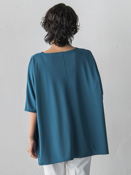 【大きいサイズ/受注会限定】エメラルドフロウジョンカットソー