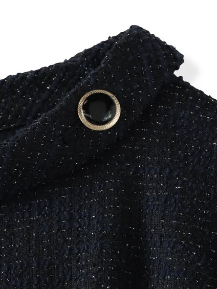 ツイードラメワンピース