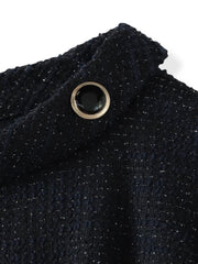 ツイードラメワンピース