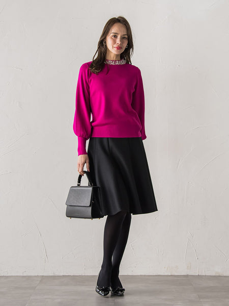 【新色追加】ルミナリー圧縮スムーススカート