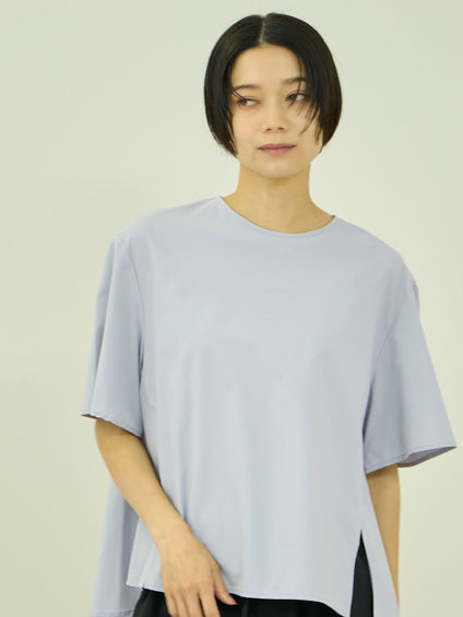 【涼やかストレッチ】半袖ブラウス