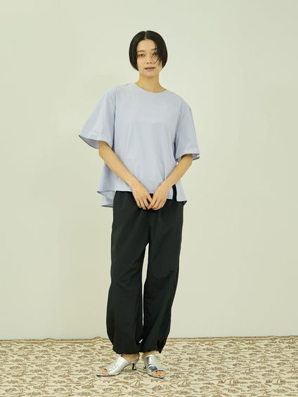 【涼やかストレッチ】半袖ブラウス