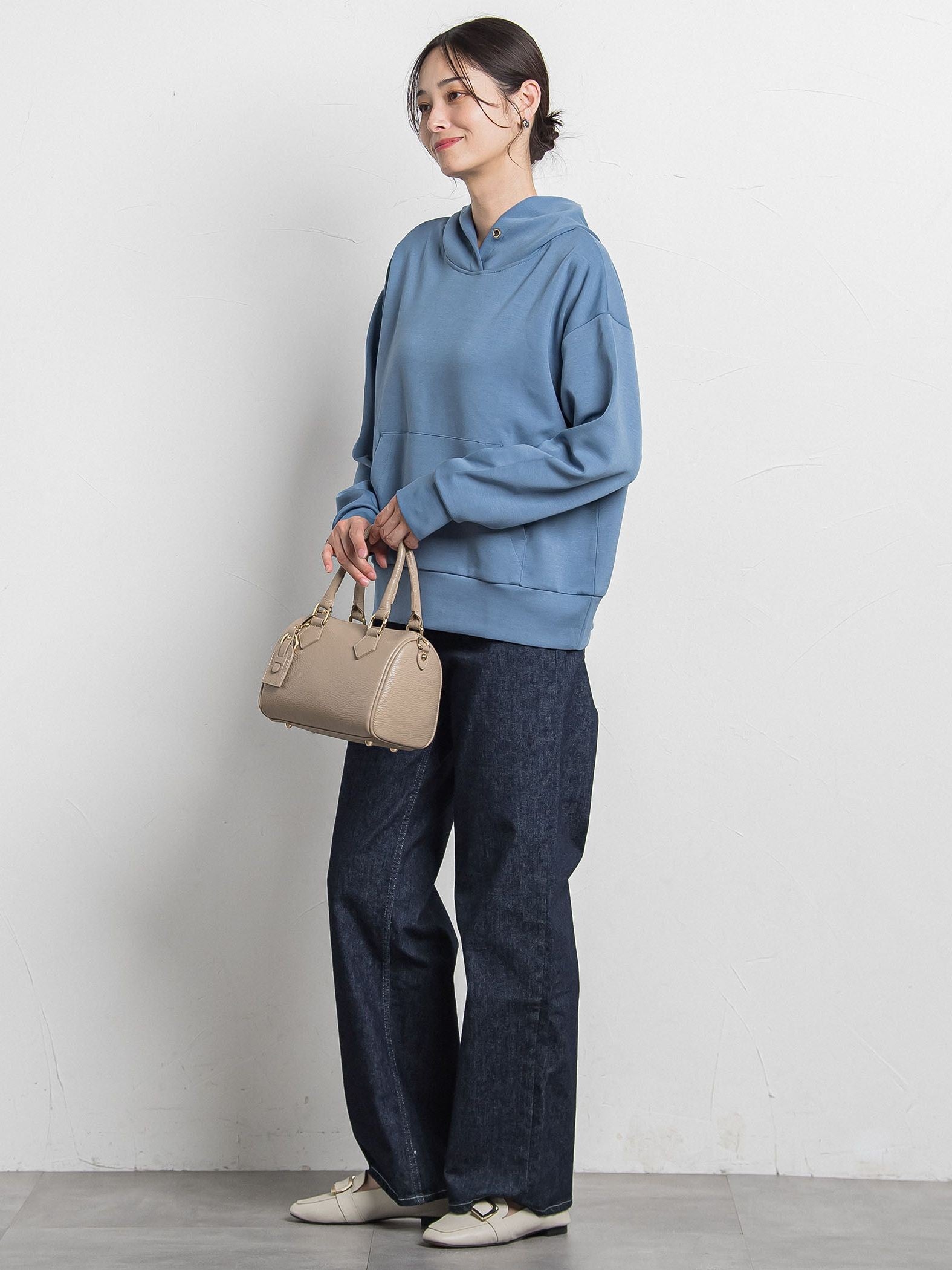 【WEB限定】ふんわリッチパーカー≪手洗い可能≫