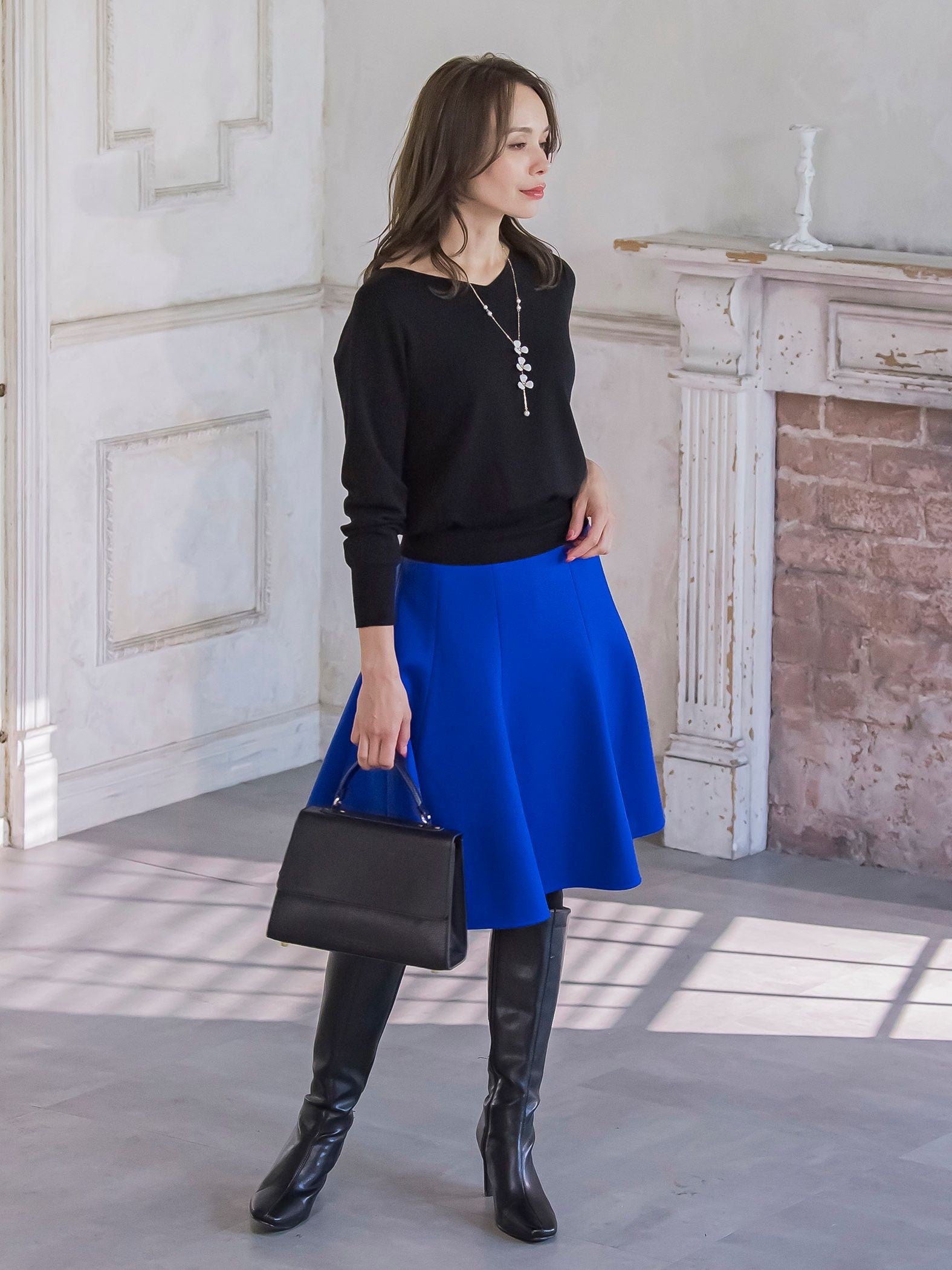 ルミナリー圧縮スムーススカート