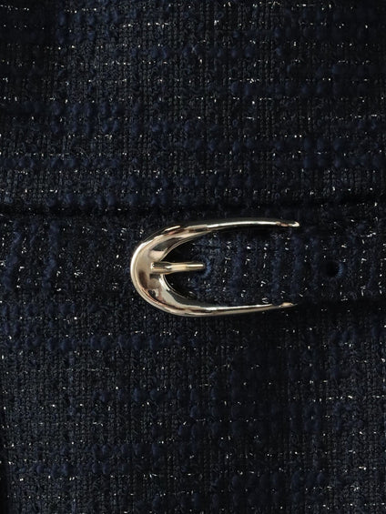 ツイードラメワンピース