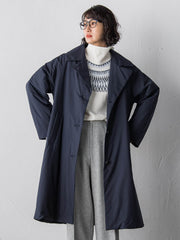 【大きいサイズ】<保温・蓄熱>空気をまとう”軽暖”コート