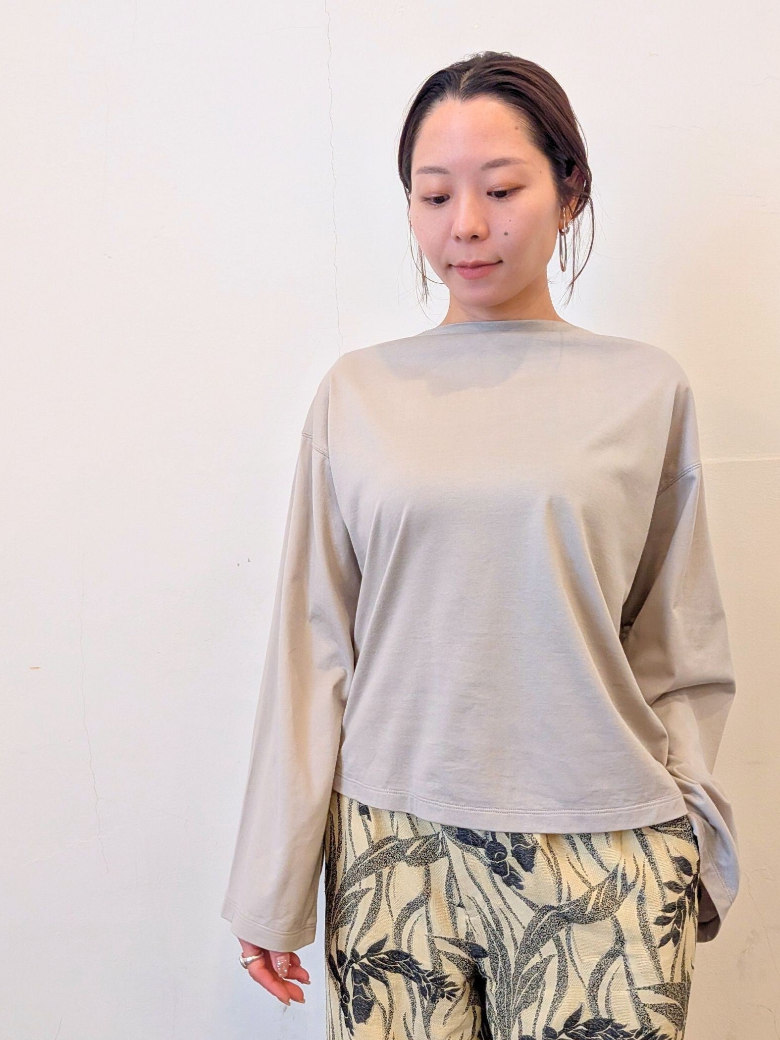 《予約販売》flare sleeve tee 【日本製】