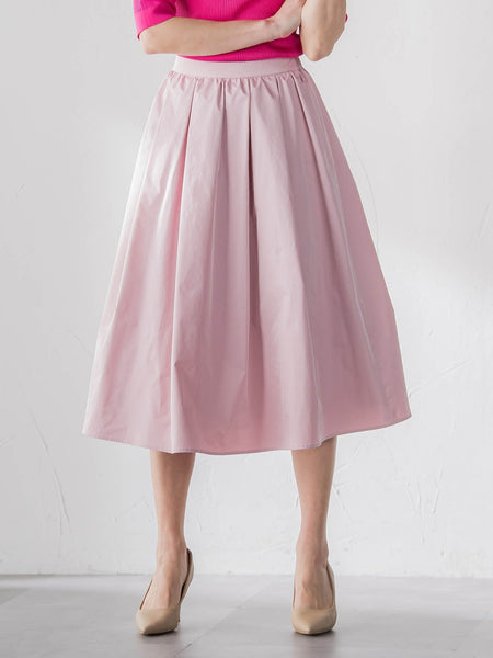 タフタフレアスカート