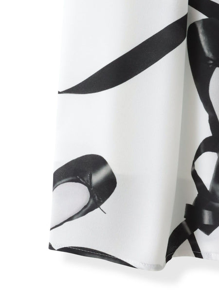 トゥシューズスカート