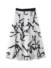 トゥシューズスカート