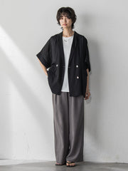 パネル切替えノースリーブプルオーバー≪手洗い可能≫