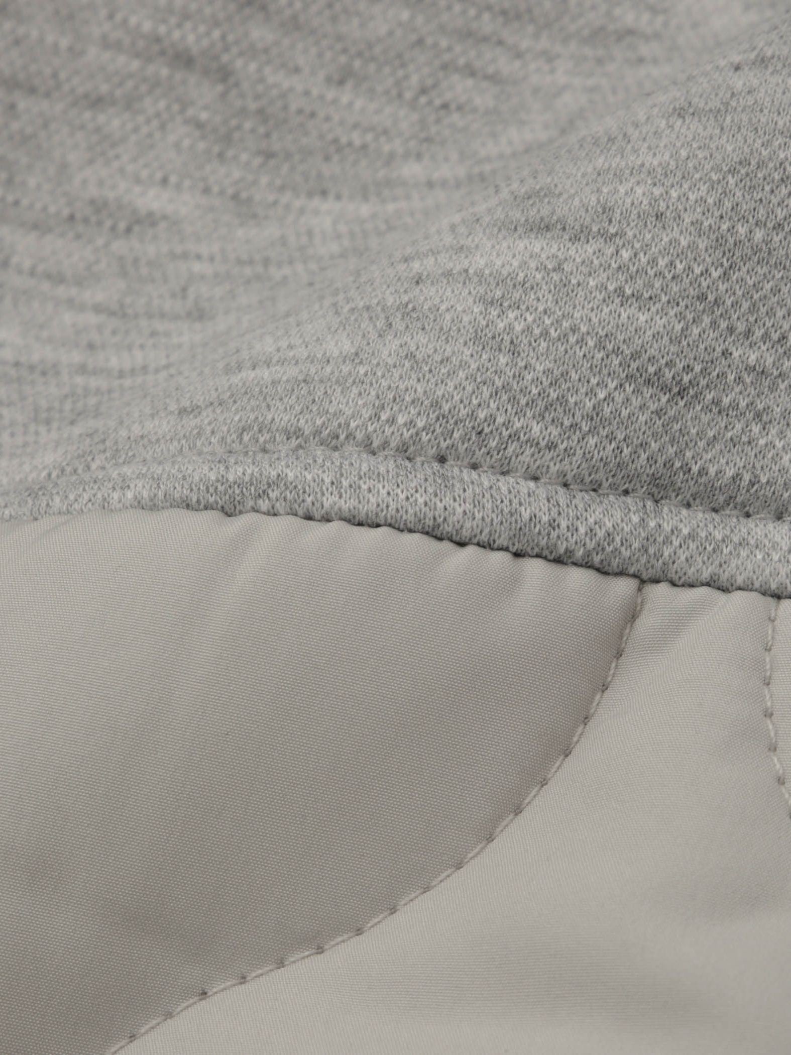 ダンボール中綿切り替えノーカラージャケット≪手洗い可能≫