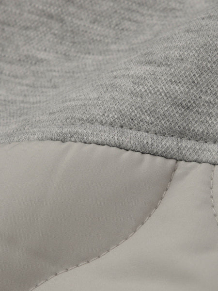 ダンボール中綿切り替えノーカラージャケット≪手洗い可能≫