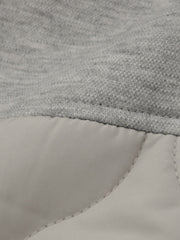 ダンボール中綿切り替えノーカラージャケット≪手洗い可能≫