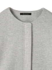 ダンボール中綿切り替えノーカラージャケット≪手洗い可能≫