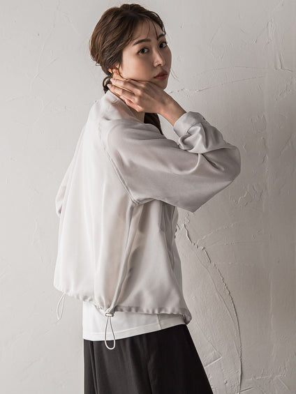 【WEB限定】メッシュブルゾン