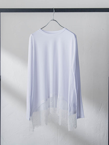 裾レーストップス≪手洗い可能≫