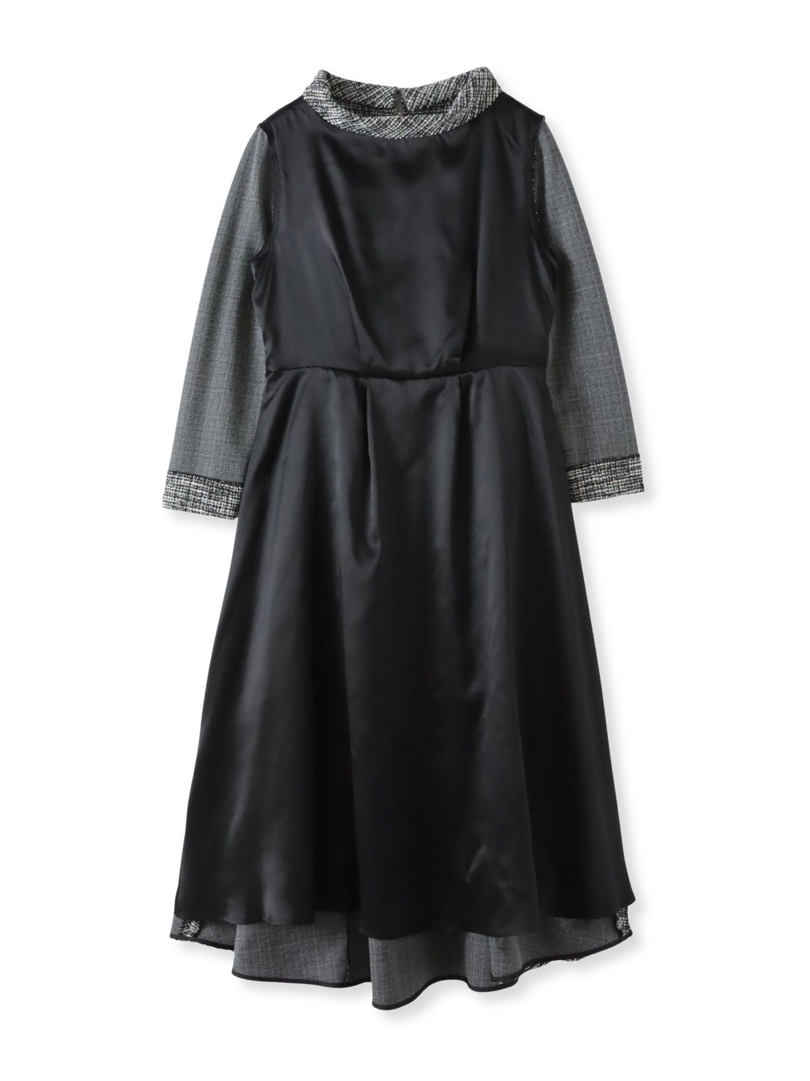 ツイードラメワンピース