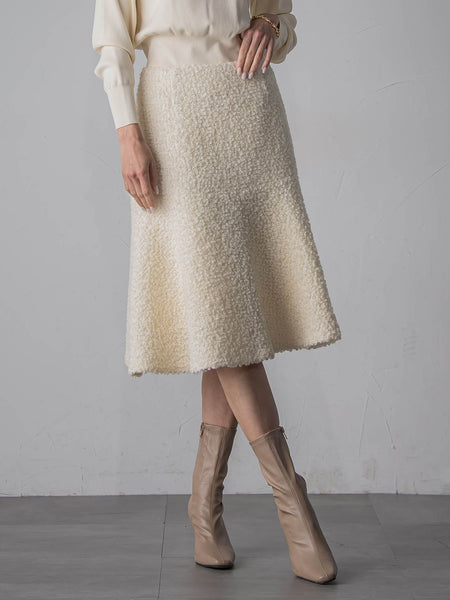 ループツイードスカート