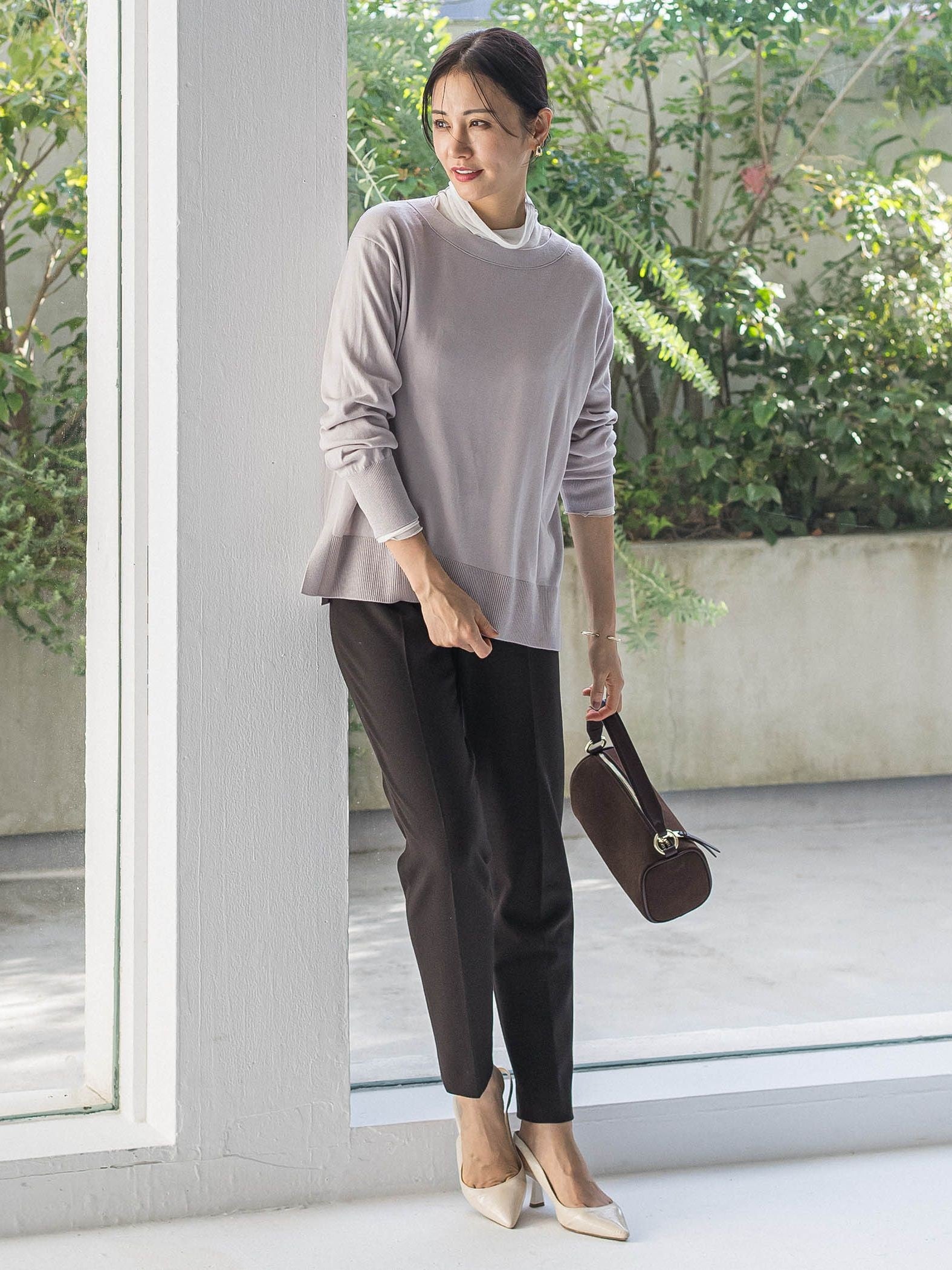 カシミヤシルクシアーラメタートル≪WEB限定カラー/手洗い可能≫