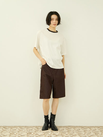 【汗染み防止】 ひんやりリンガーTシャツ