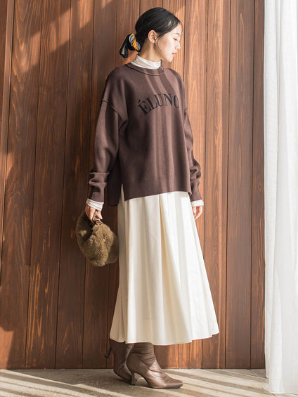 ロゴスウェットニット≪手洗い可能≫