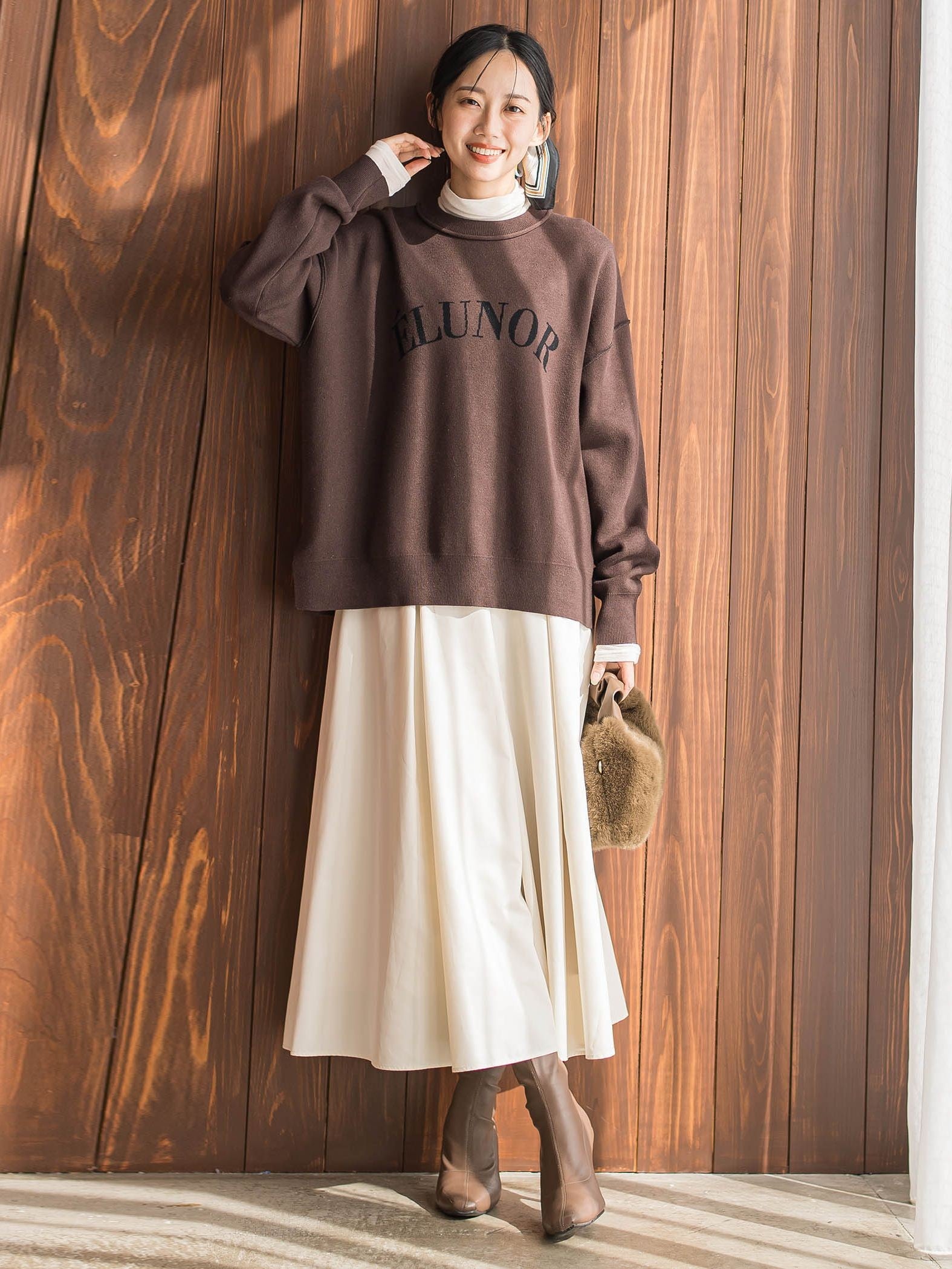 ロゴスウェットニット≪手洗い可能≫