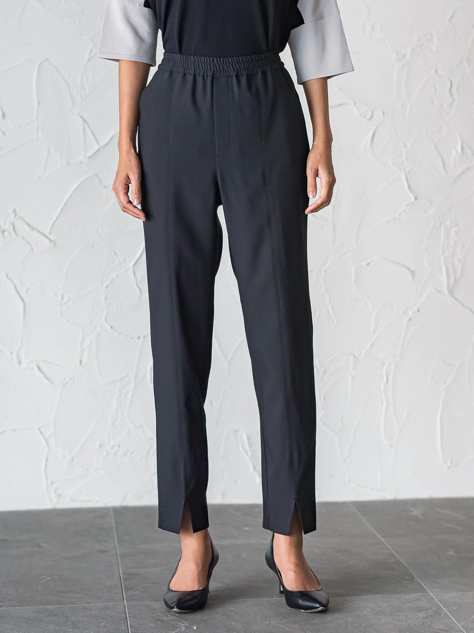 【WEB限定】マルーデデニムテーパードパンツ