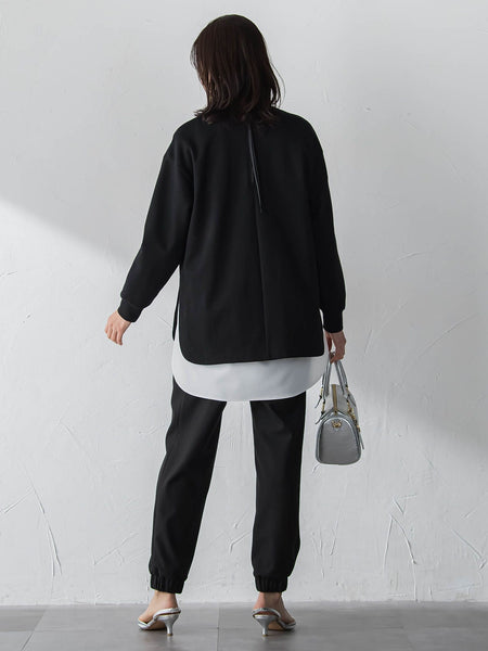 【WEB限定】美フォルムデイリープルオーバー≪洗濯機で洗える/11号あり≫