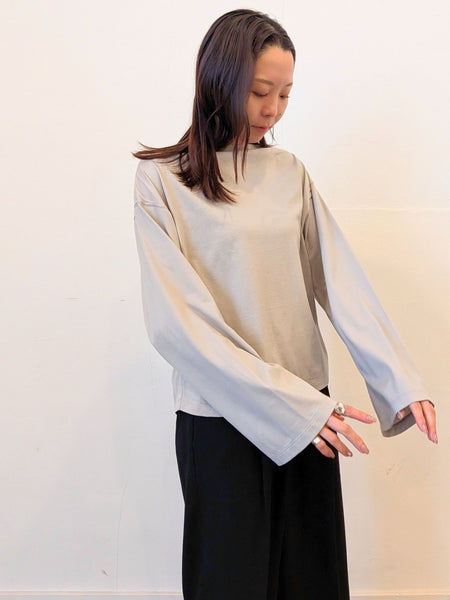 《予約販売》flare sleeve tee 【日本製】