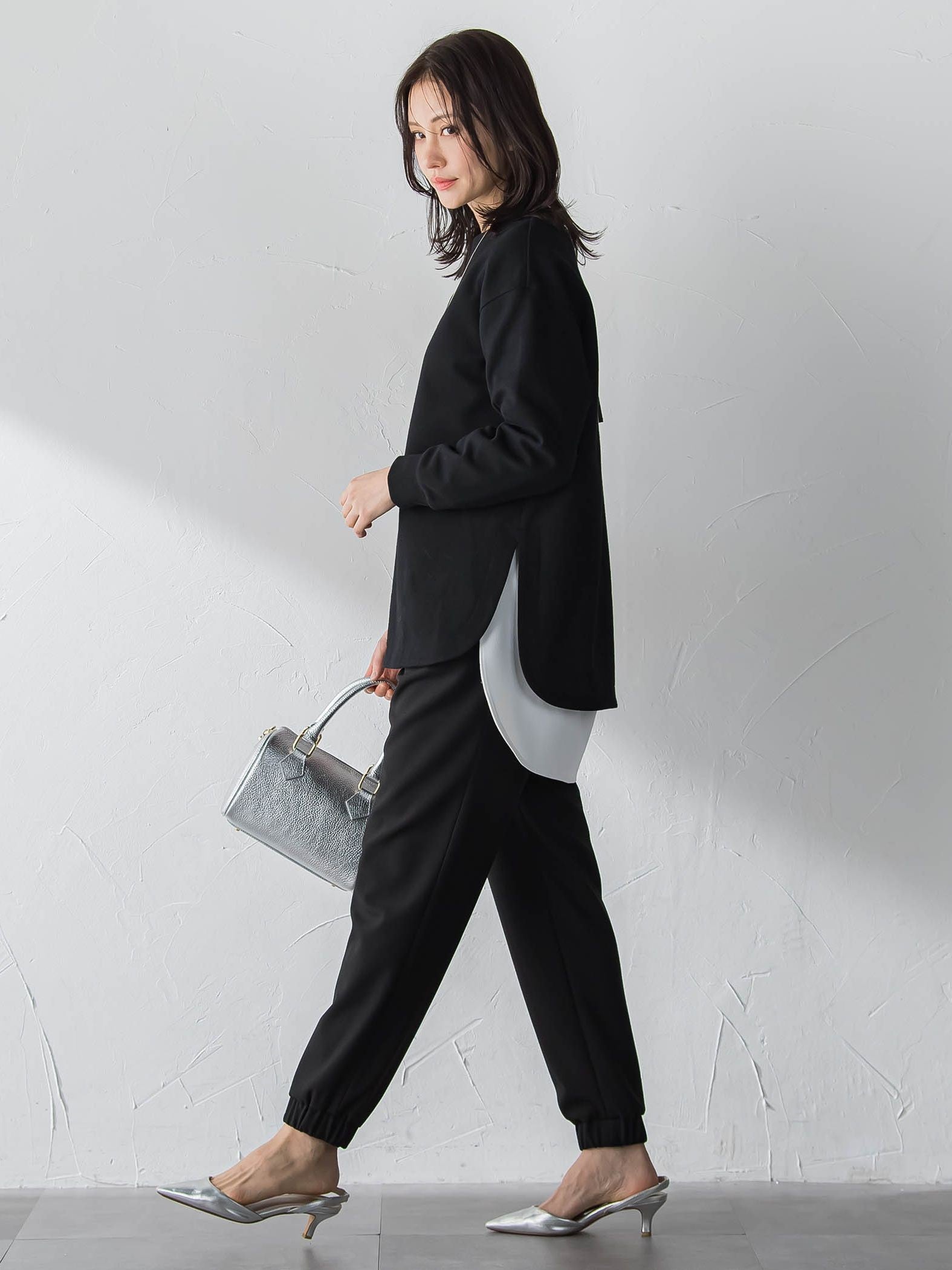 【WEB限定】美フォルムデイリープルオーバー