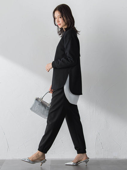 【WEB限定】美フォルムデイリープルオーバー≪洗濯機で洗える/11号あり≫