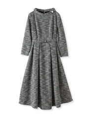ツイードラメワンピース