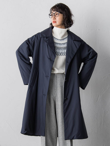 <保温・蓄熱>空気をまとう”軽暖”コート