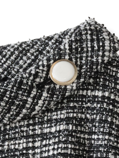 ツイードラメワンピース