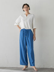 【WEB限定】ブラウス×パンツ 2点セット