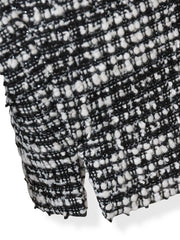 ツイードラメワンピース