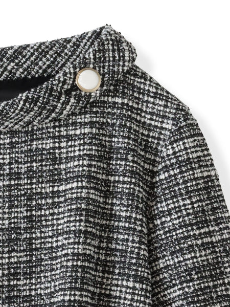 ツイードラメワンピース