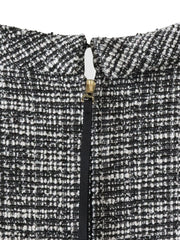 ツイードラメワンピース