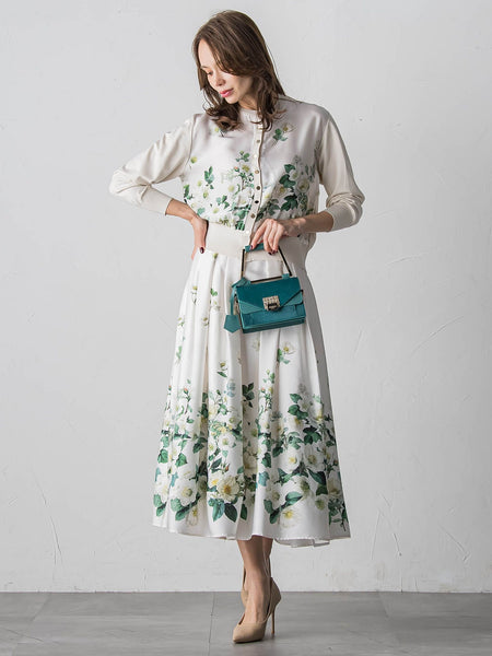 クリスマスローズスカート